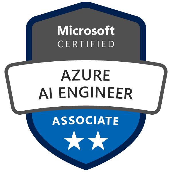 Azure AI Engineer Associate Certificate