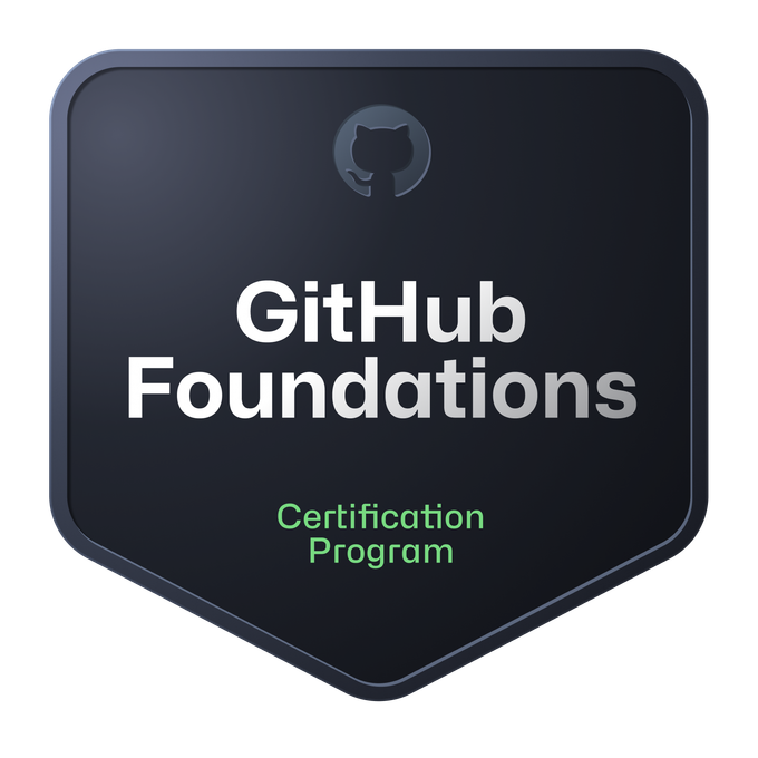 GitHub Foundations Certificate