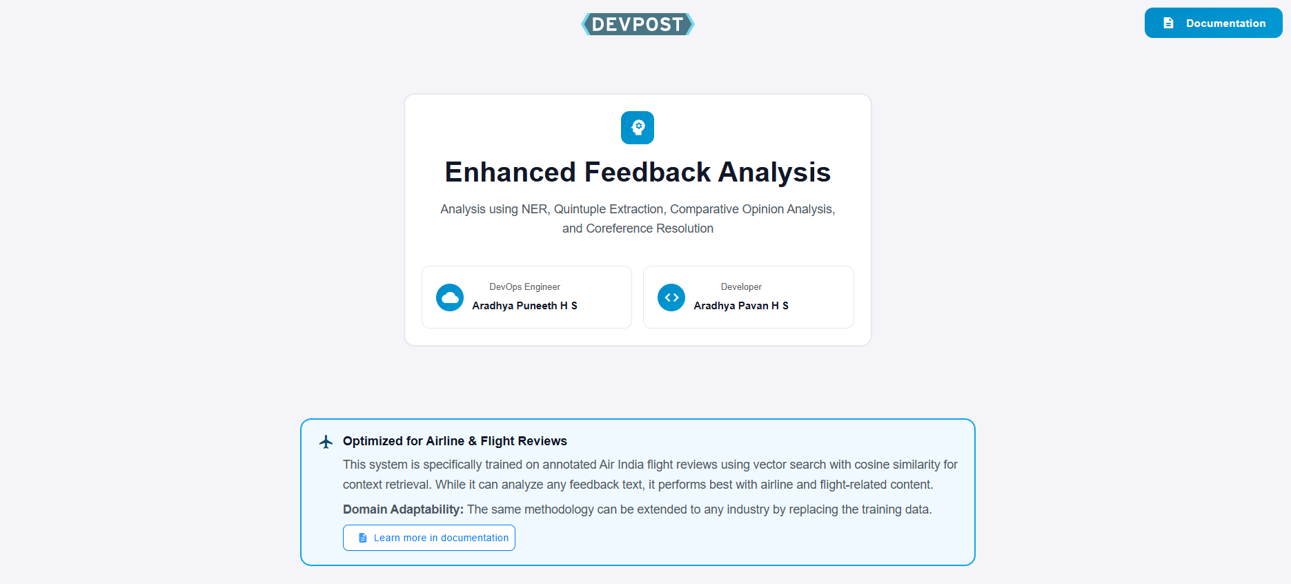 Single Review - Input