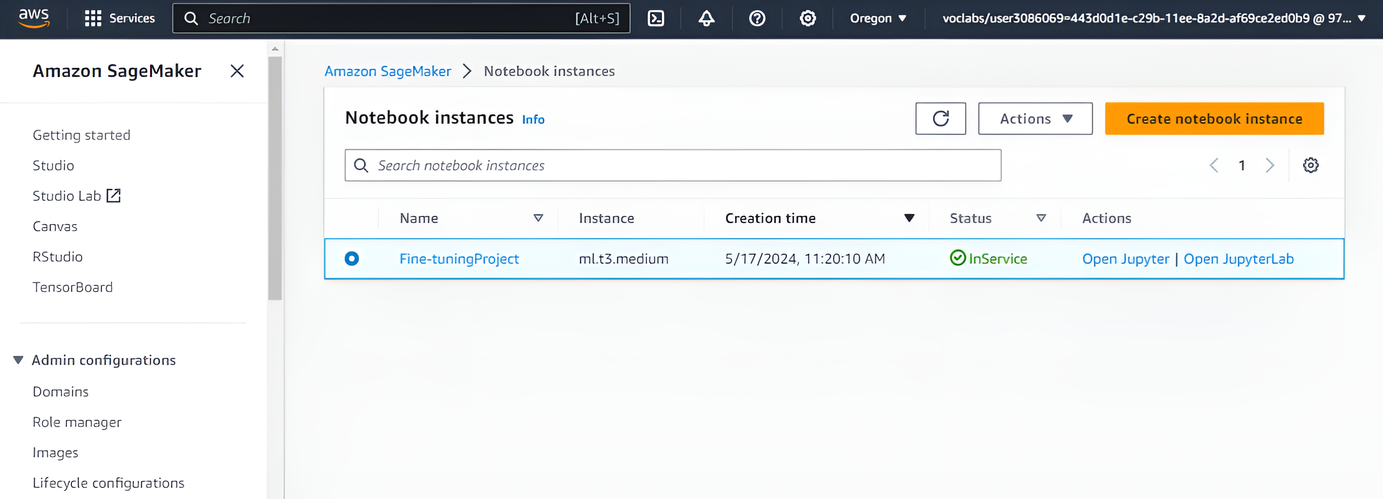 AWS: Creating and Running Instance