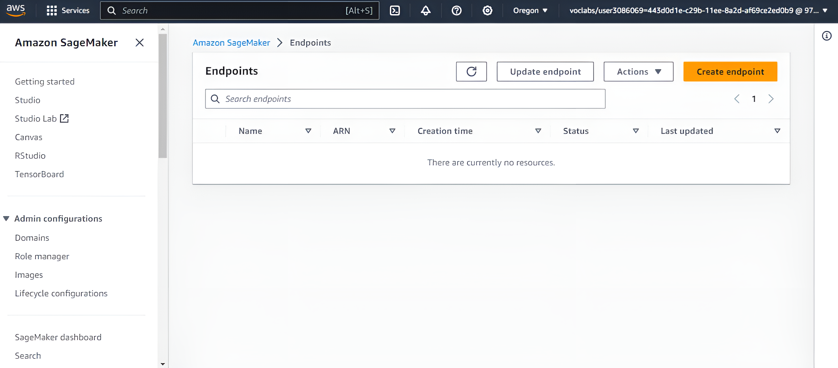 AWS: Deleted Model Deployment Endpoints